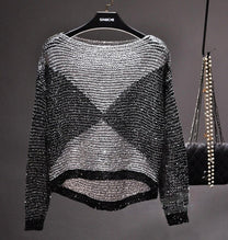 Long-Sleeve Sequin Top For Women - Perfect For Parties And Special Occasions