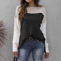 Long Sleeve V-Neck Sweater for Women