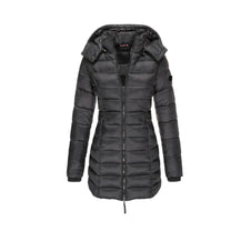 Long Warm Winter Coat With Faux Fur Collar