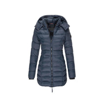 Long Warm Winter Coat With Faux Fur Collar