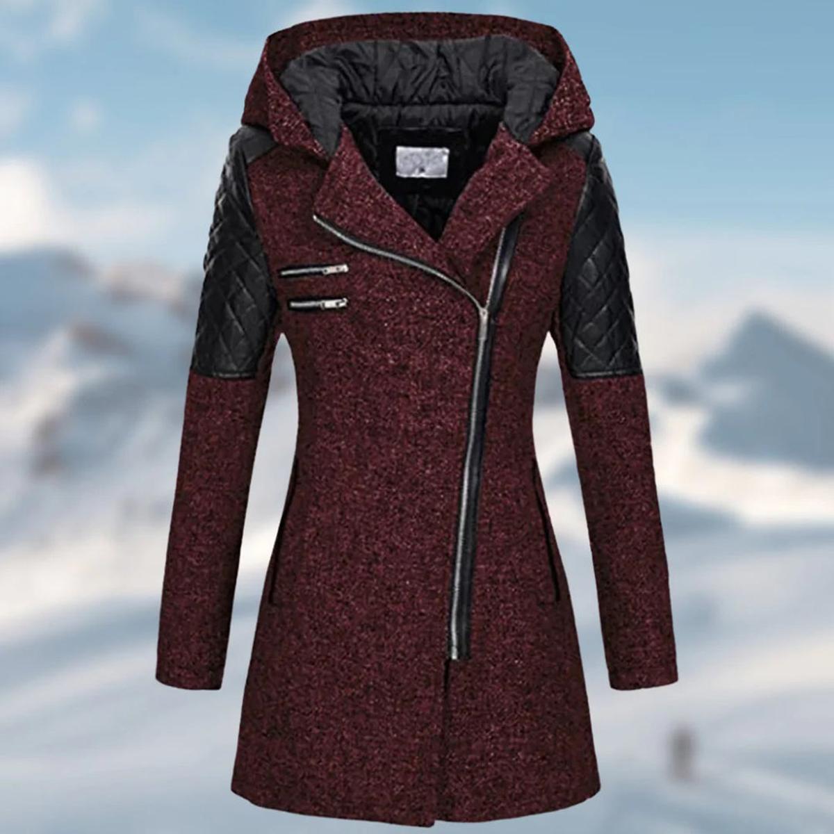 Long Winter Coat Windproof Weatherproof Warm Durable