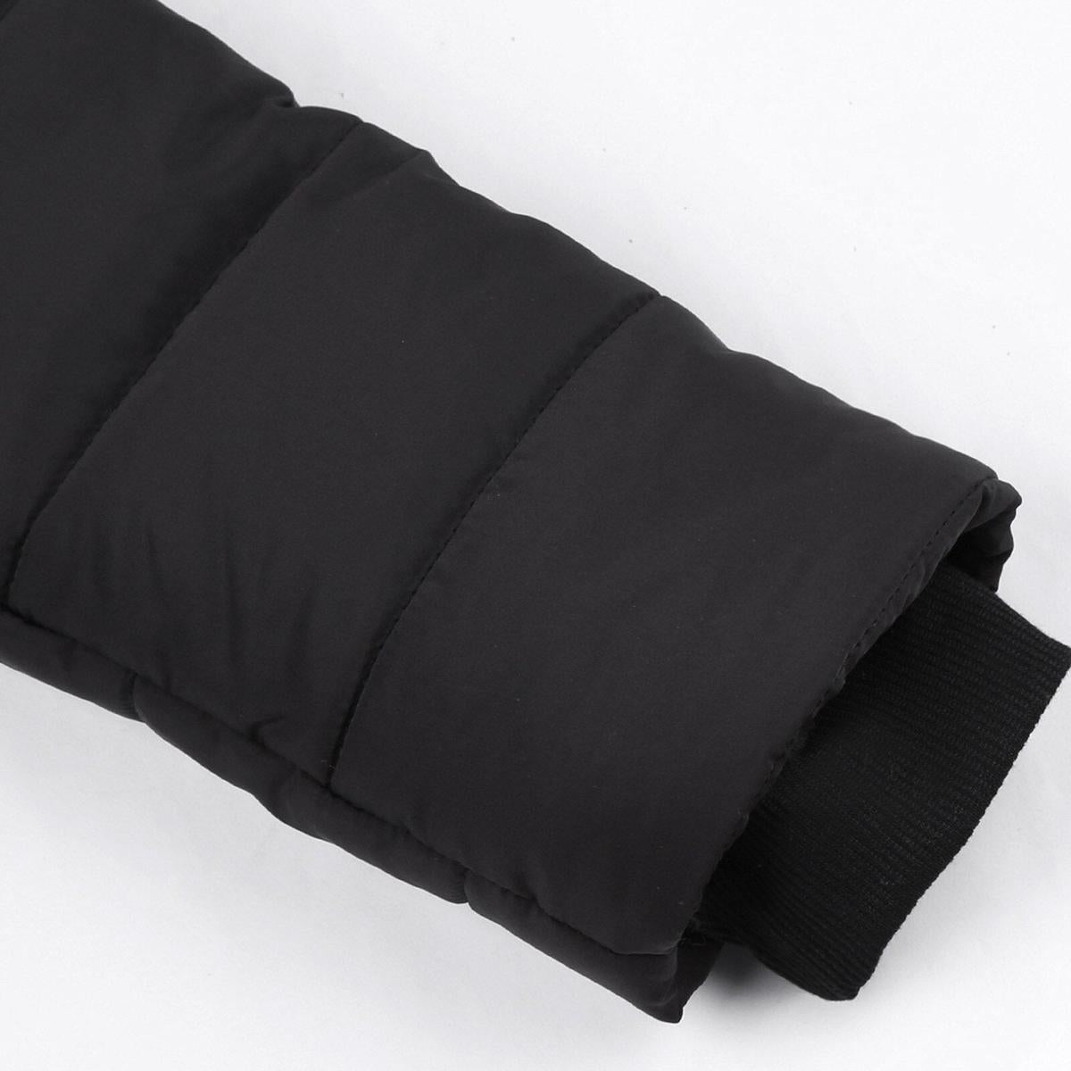 Long Winter Coat With Fleece Lining And Hood