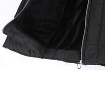 Long Winter Coat With Fleece Lining And Hood