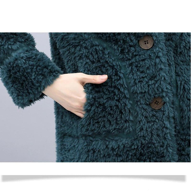 Long Women&#39;s Jacket For Cold Weather