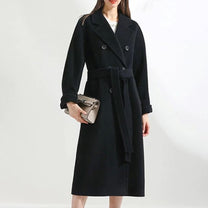 Long Women&#39;s Jacket With Elegant Design