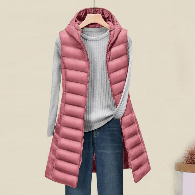 Longer Padded Bodywarmer Jacket For Ultimate Comfort And Style