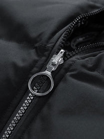 Loose Fit Insulated Puffer Jacket With Stand-Up Collar