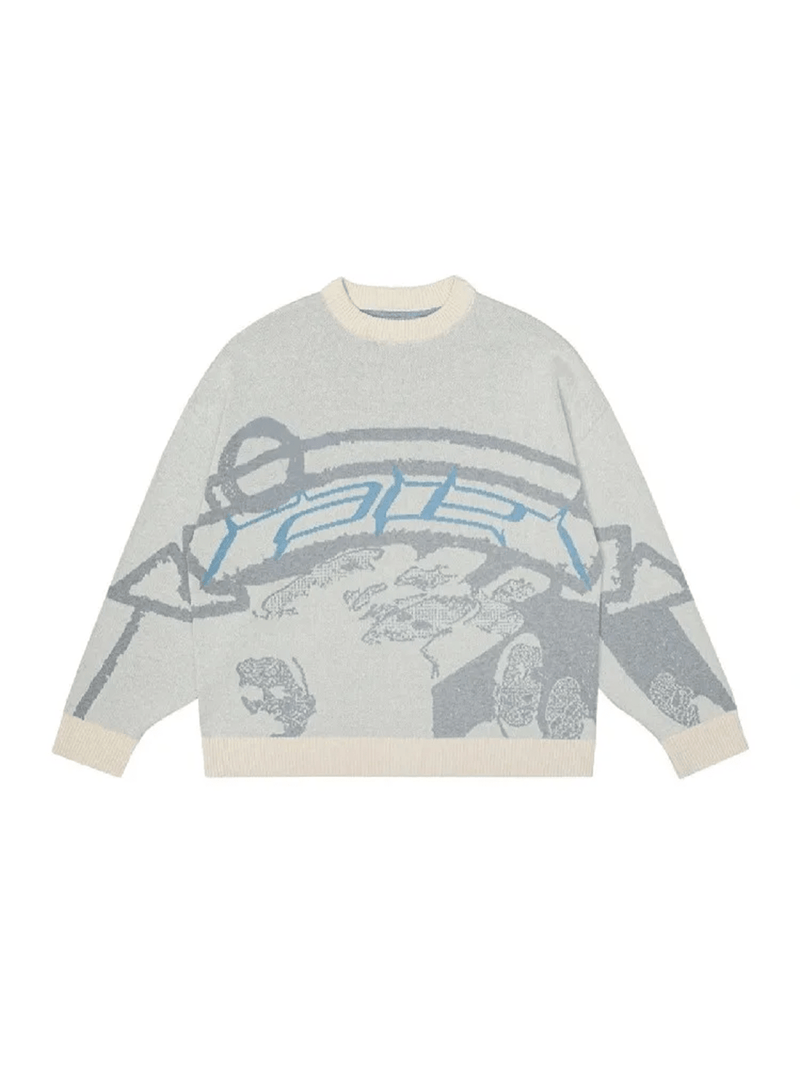 Loose Fit Y2K Sweater