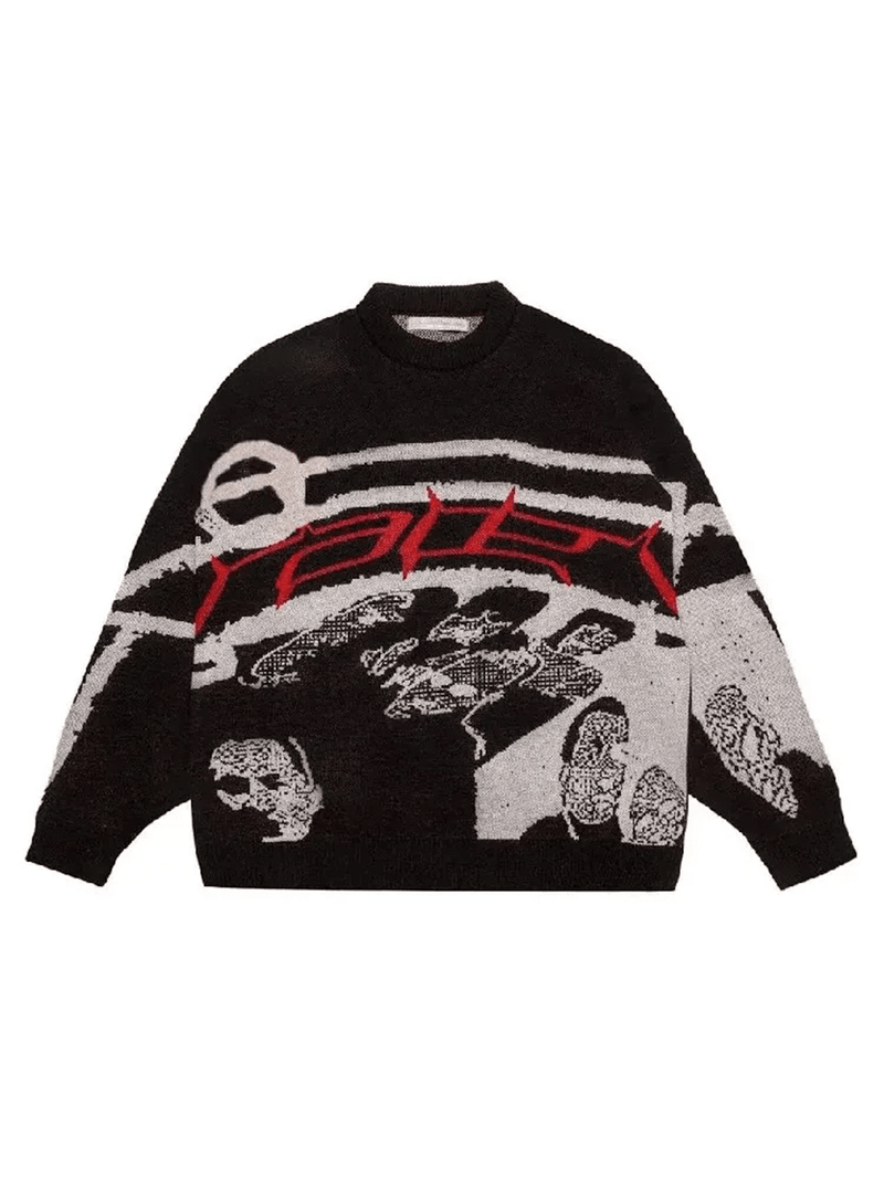 Loose Fit Y2K Sweater