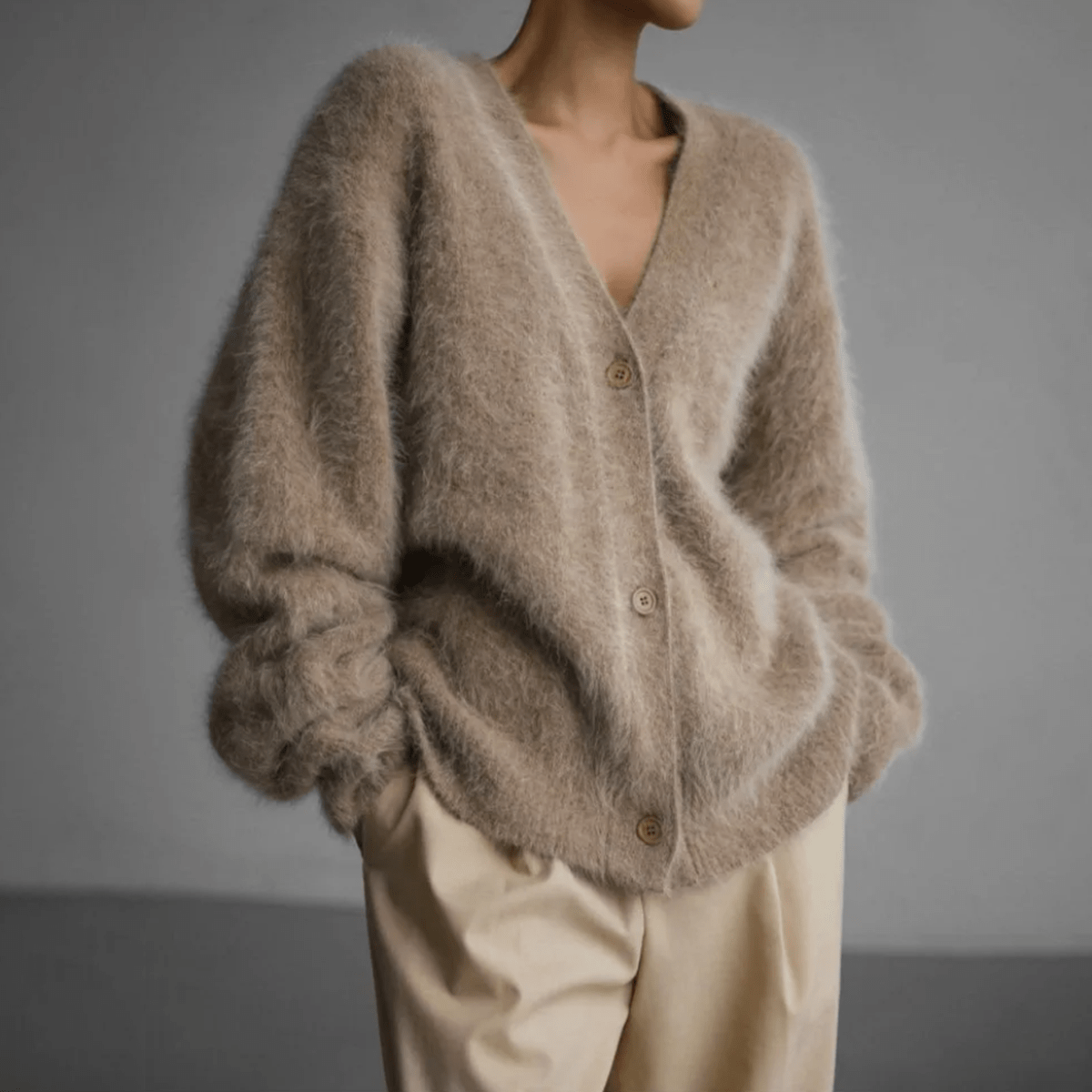 Luxurious Cashmere Cardigan For Women