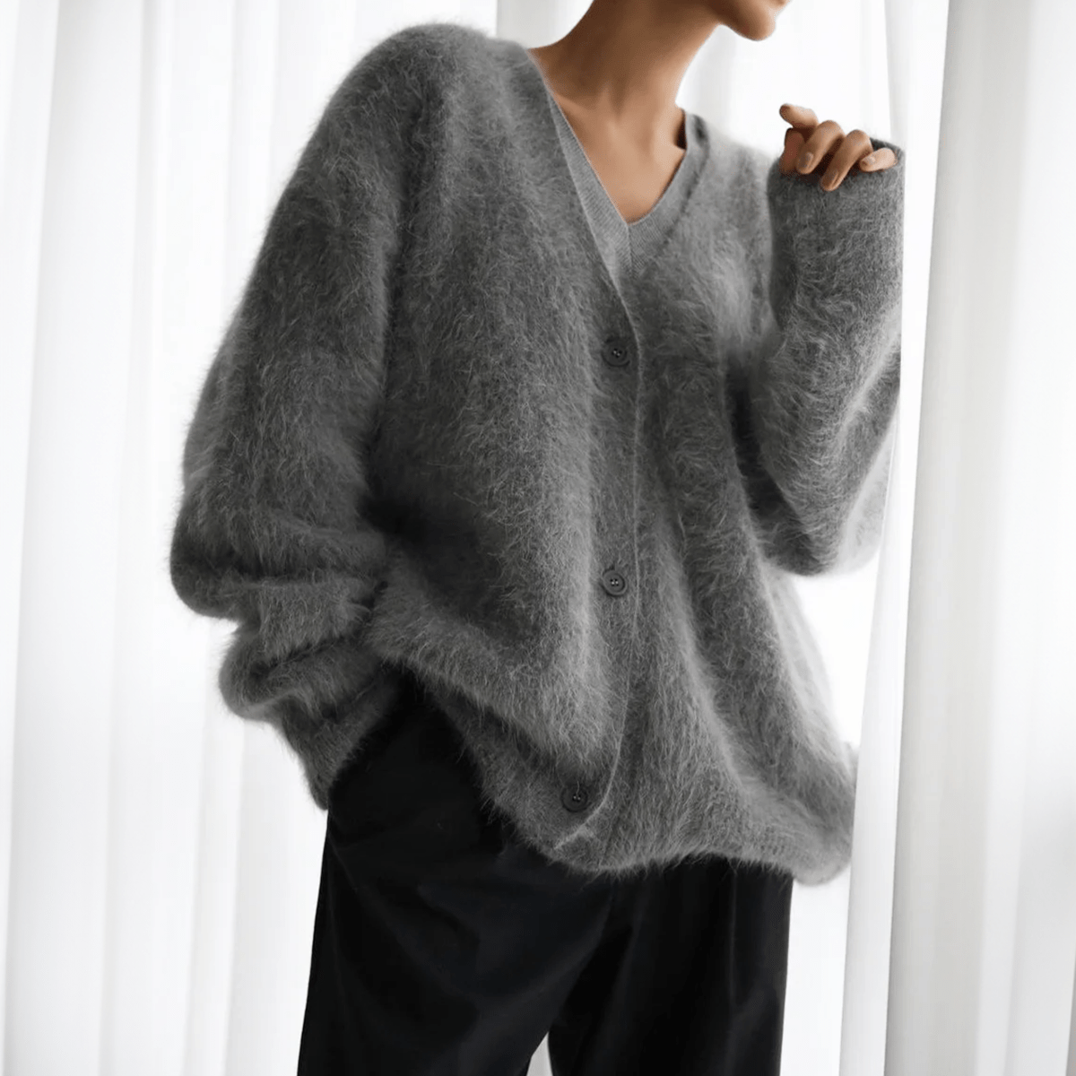 Luxurious Cashmere Cardigan For Women