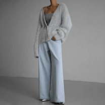 Luxurious Cashmere Cardigan For Women