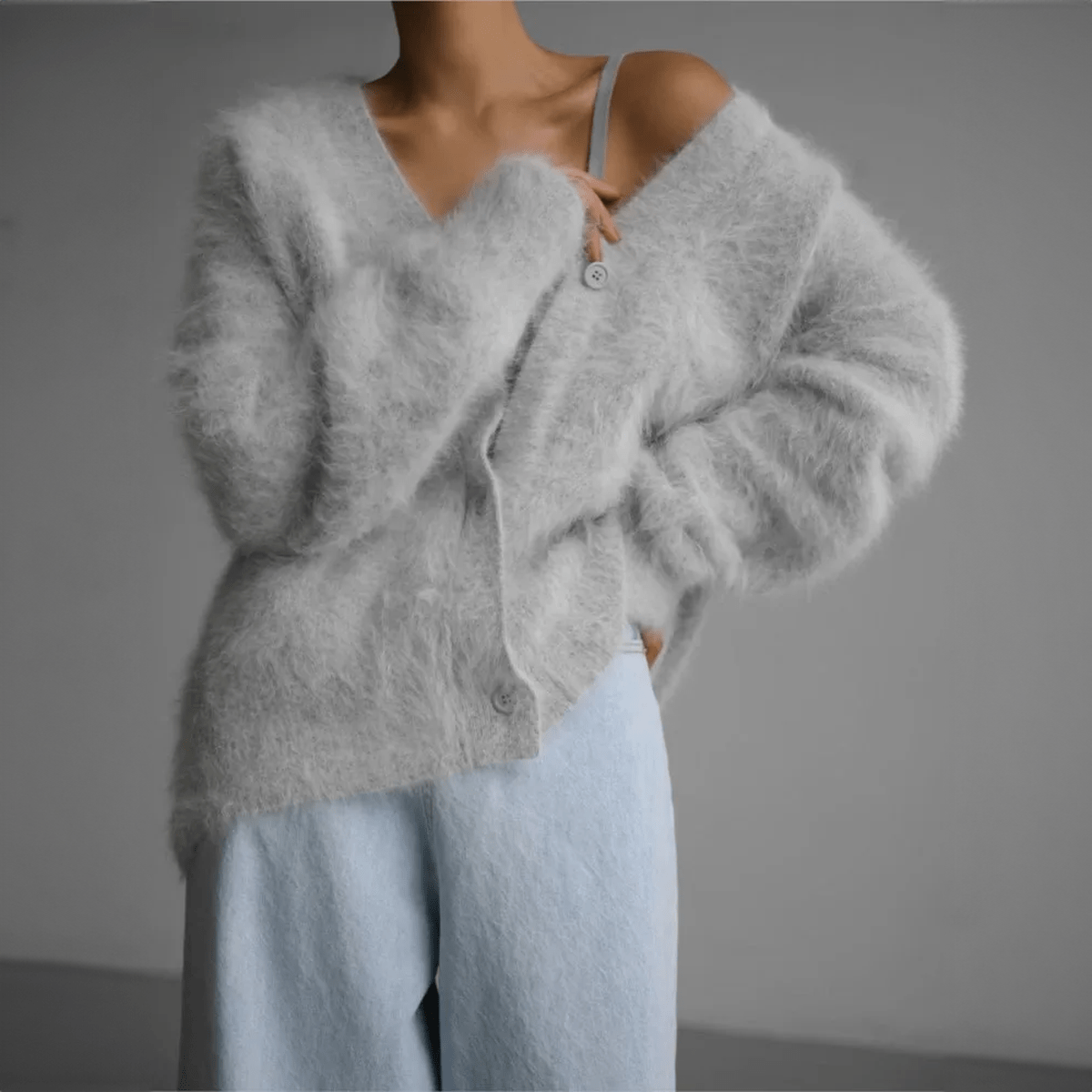 Luxurious Cashmere Cardigan For Women