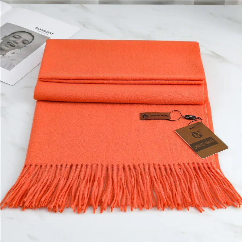 Luxurious Cashmere Scarf - Warm, Stylish, And Versatile Winter Accessory