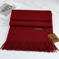 Luxurious Cashmere Scarf - Warm, Stylish, And Versatile Winter Accessory