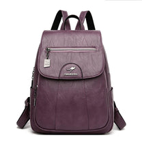 Luxurious Leather Women&#39;s Backpack