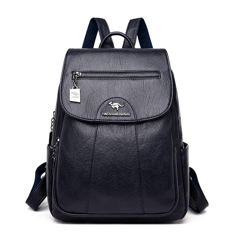 Luxurious Leather Women&#39;s Backpack