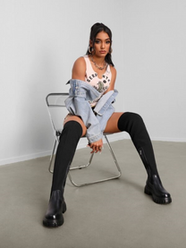 Luxurious Over-The-Knee Boots With Memory Foam Comfort