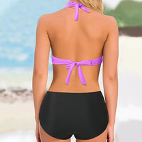 Luxurious Striped Summer Bikini Swimsuit For Women