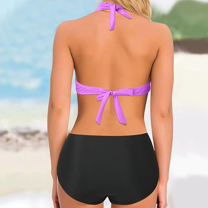 Luxurious Striped Summer Bikini Swimsuit For Women