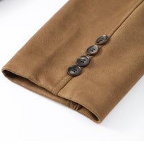 Luxurious Suede Jacket For Timeless Elegance