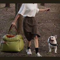 Luxury Dog Car Seat With Safety Belt