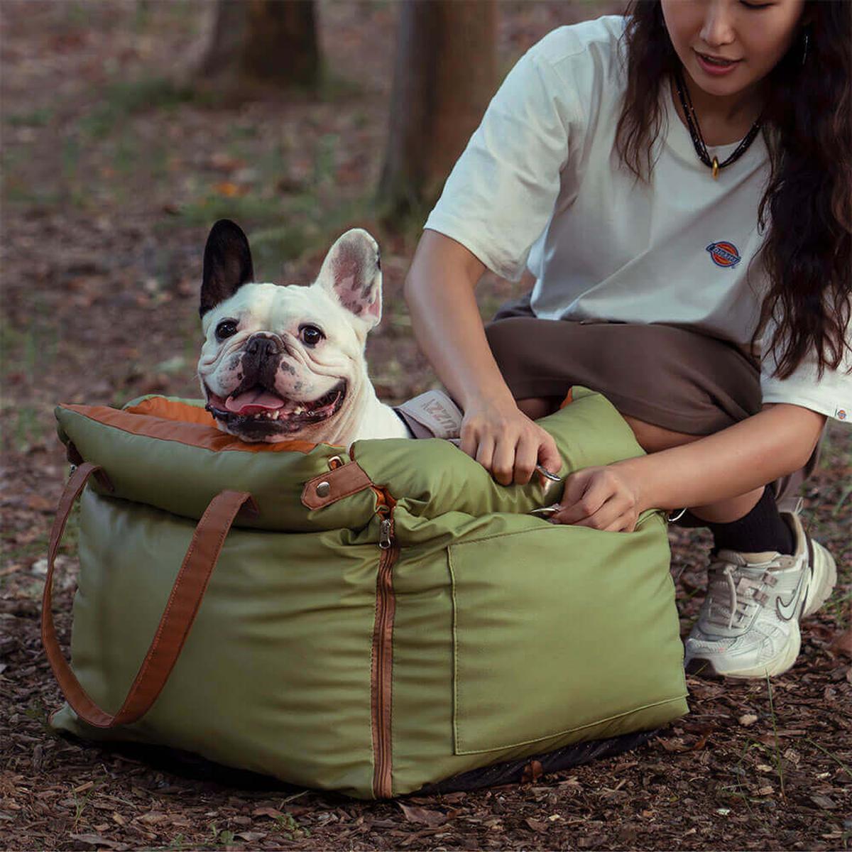 Luxury Dog Car Seat With Safety Belt