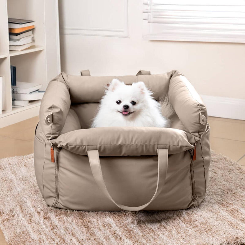 Luxury Dog Car Seat With Safety Belt