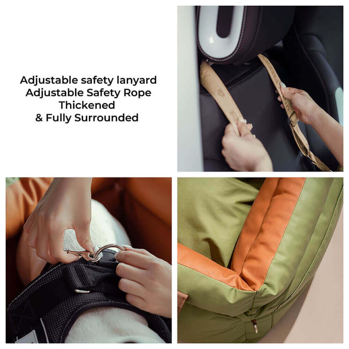 Luxury Dog Car Seat With Safety Belt
