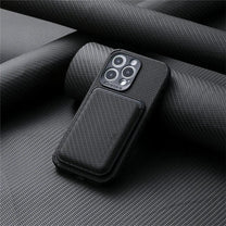 MagSafe-Compatible Carbon Fiber Phone Case With Wallet