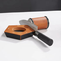 Manual Diamond Rolling Knife Sharpener With Magnetic Angle Support