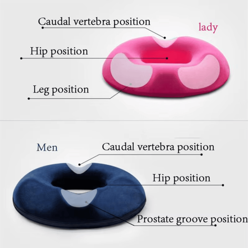 Memory Foam Seat Cushion For Pain Relief And Posture Support