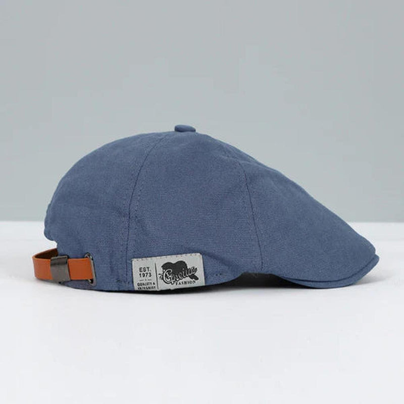 Men&#39;s Adjustable Wool Blend Beret - Multiple Colors, Timeless Design
