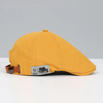 Men&#39;s Adjustable Wool Blend Beret - Multiple Colors, Timeless Design