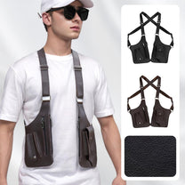 Men&#39;s Anti-Theft Crossbody Bag With Hidden Compartments