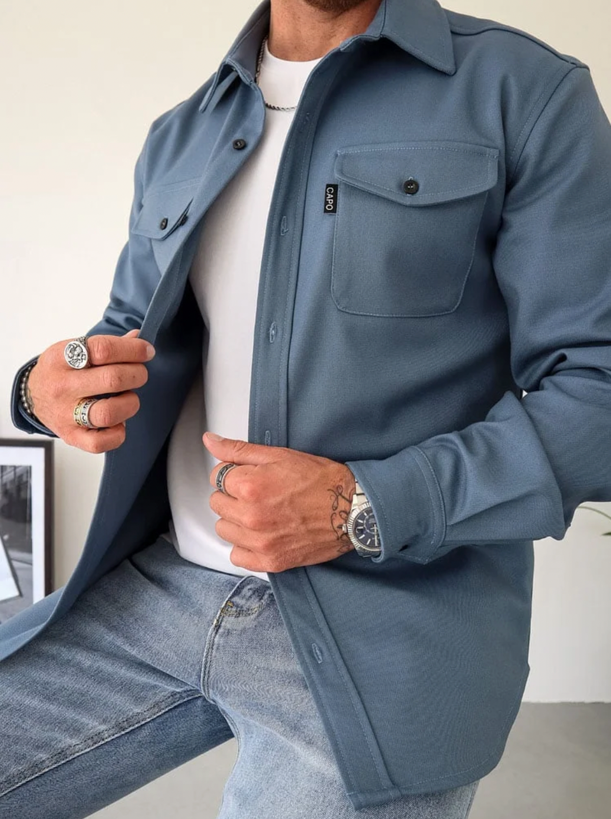 Men&#39;s Autumn Shirt - Classic Design, Premium Materials, Versatile Wear