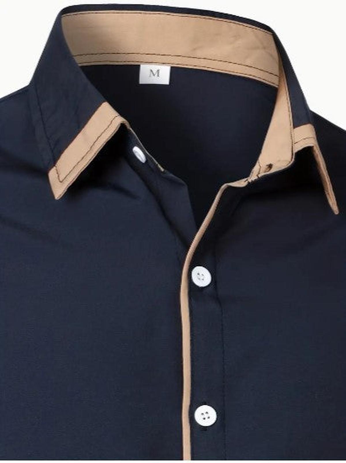 Men&#39;s Breathable Long Sleeve Casual Shirt
