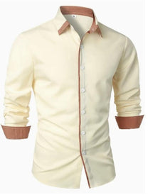 Men&#39;s Breathable Long Sleeve Casual Shirt