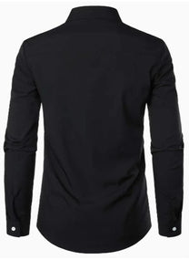 Men&#39;s Breathable Long Sleeve Casual Shirt