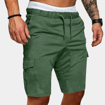 Men&#39;s Cargo Shorts With Multiple Pockets And Comfortable Fit