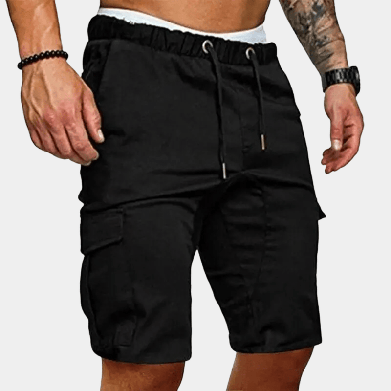 Men&#39;s Cargo Shorts With Multiple Pockets And Comfortable Fit