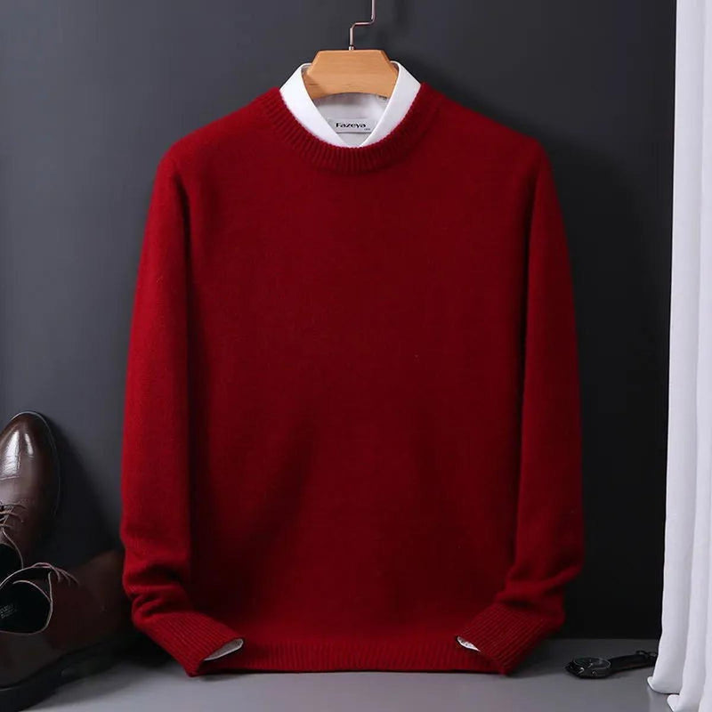Men&#39;s Cashmere Sweater - Timeless Design, Premium Quality