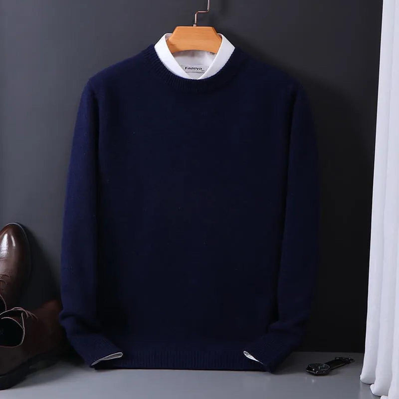 Men&#39;s Cashmere Sweater - Timeless Design, Premium Quality