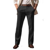 Men&#39;s Casual Cotton Trousers With Straight Cut