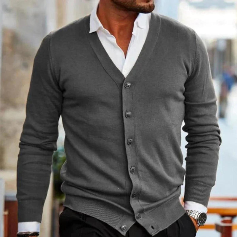 Men&#39;s Casual Cotton Vest With Button Closure