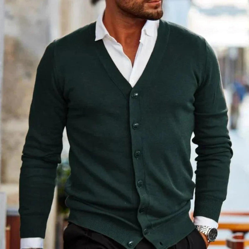 Men&#39;s Casual Cotton Vest With Button Closure