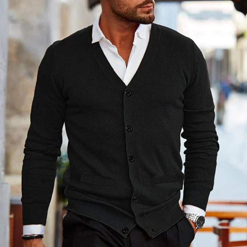 Men&#39;s Casual Cotton Vest With Button Closure