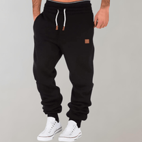 Men&#39;s Casual Jogging Pants With Elastic Waistband And Drawstring