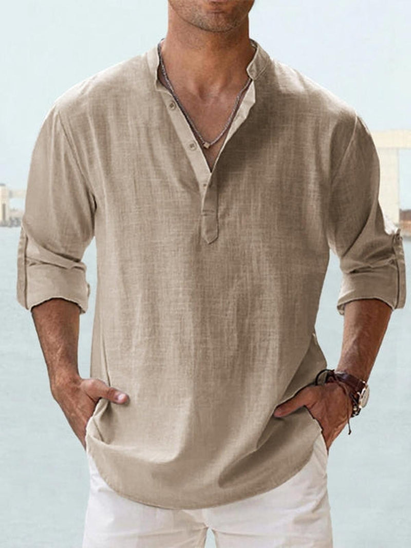 Men&#39;s Casual Summer Cotton Shirt
