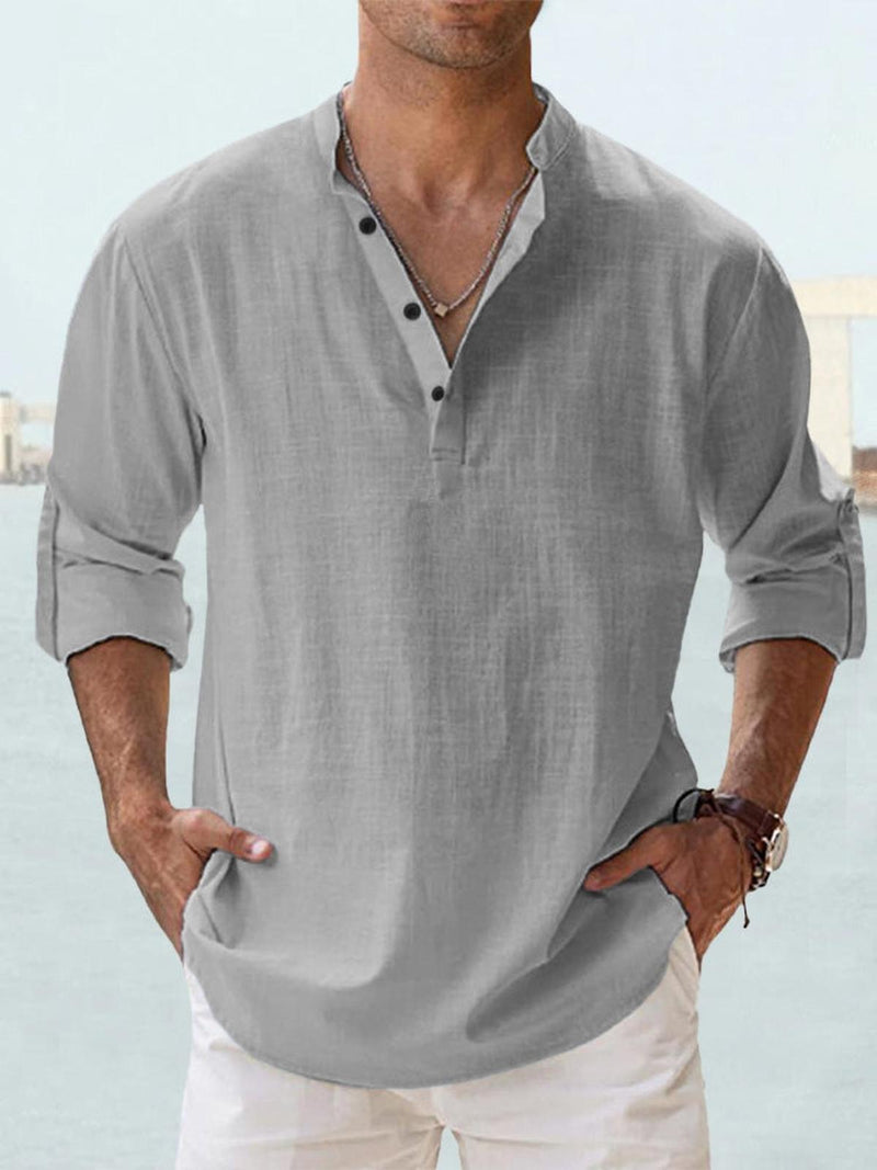 Men&#39;s Casual Summer Cotton Shirt